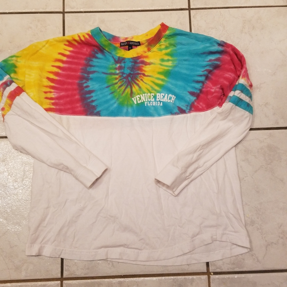 Tie dye LS tee
